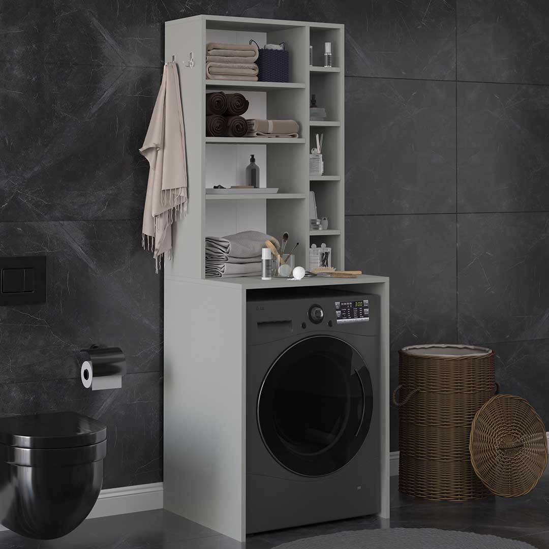 Banyo Dolabı-BD-Kül Gri-017 (65 cm)