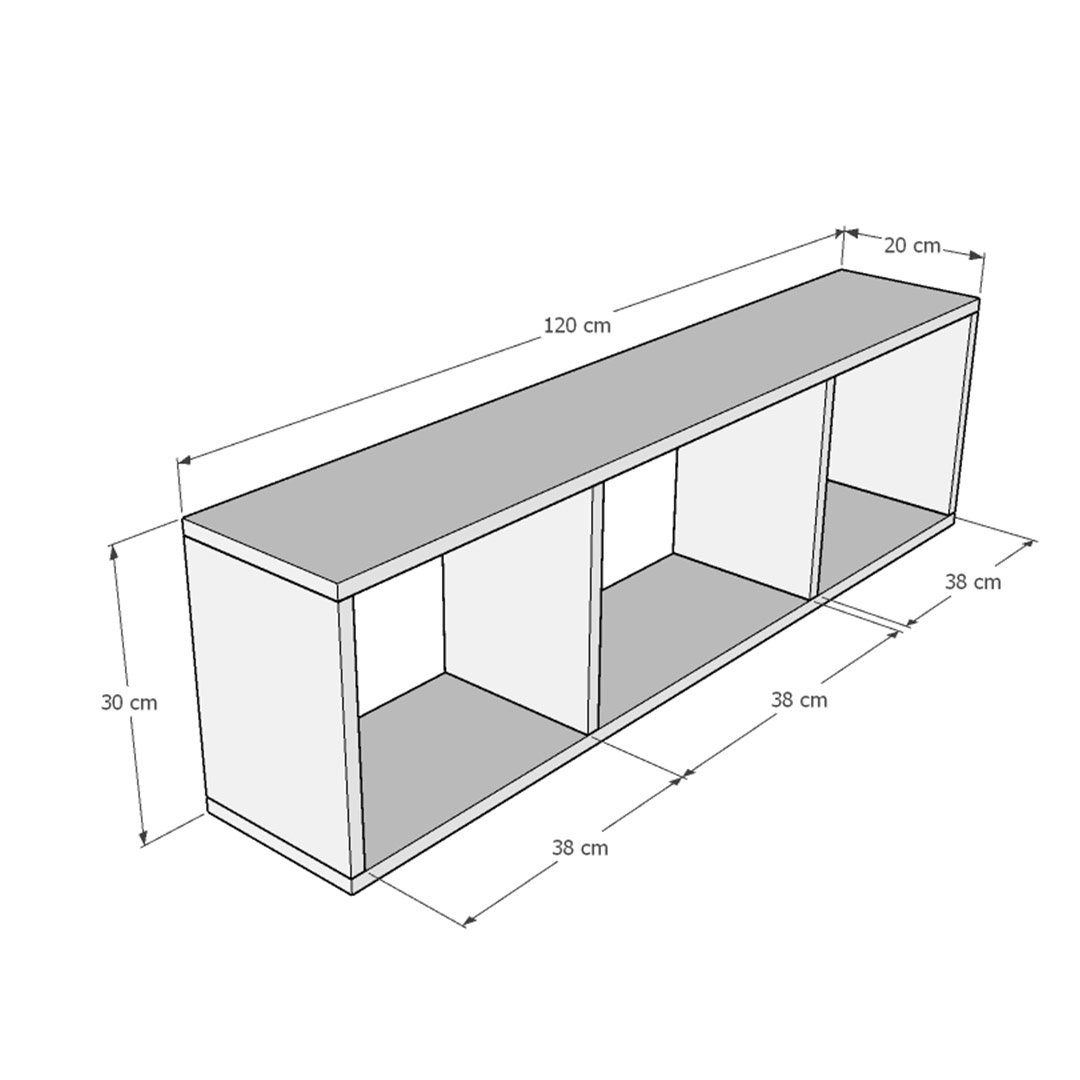 Çalışma Masası-Akça Ağaç-ÇMT-06 (120 cm)