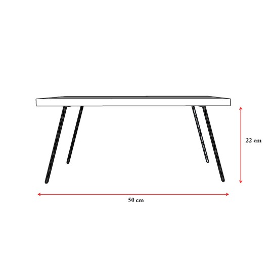 Katlanabilir Seyyar Masa - Antrasit - LAPTOPMASA01