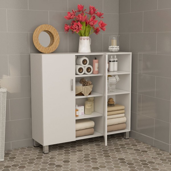 Banyo Dolabı Beyaz B-02 (120 cm)