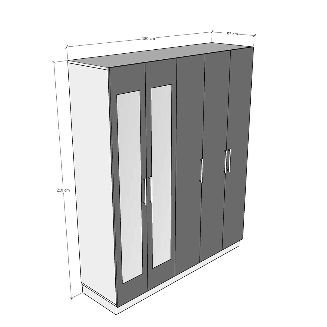 Gardırop Asra Trend G-21 (180 cm)