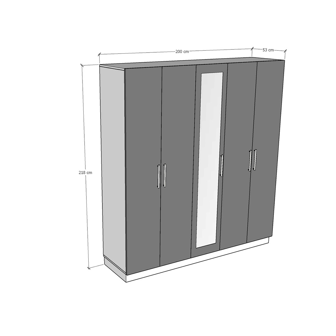 Gardırop Asra Trend  G-46 (200 cm)