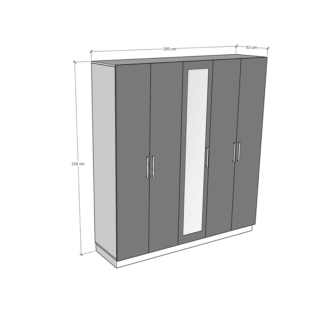 Gardırop Asra Trend G-47 (200 cm)