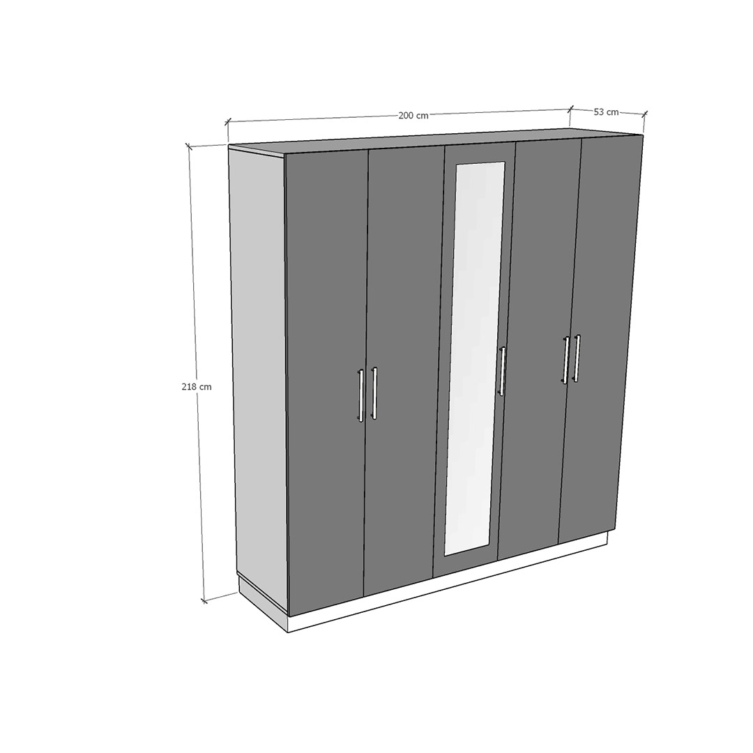 Gardırop Asra Trend  G-49 (200 cm)