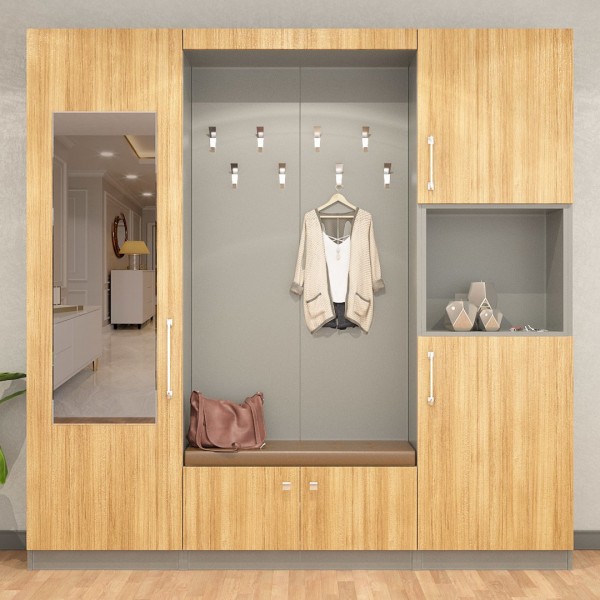 Vestiyer Mist Grey & Teak (210 cm)