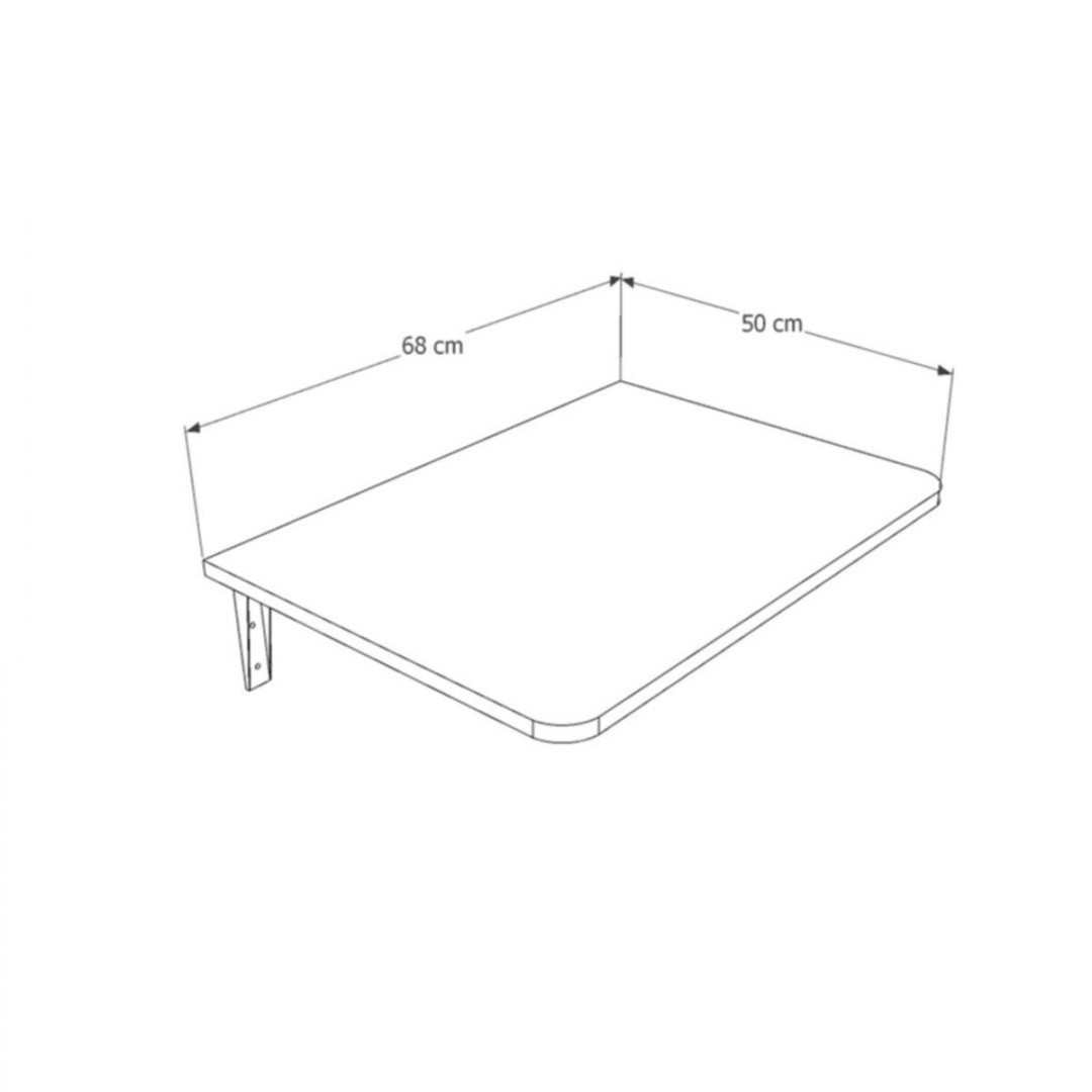 Dmm-09 Duvara Monte Masa Çalışma Yemek Masası Duvardan Açılan Montaj Monteli Masa