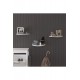 Doğal Modern Organizer Düzenleyici 3'lü Oval Dekoratif Kitaplık Banyo Mutfak Duvar Rafı Meşe