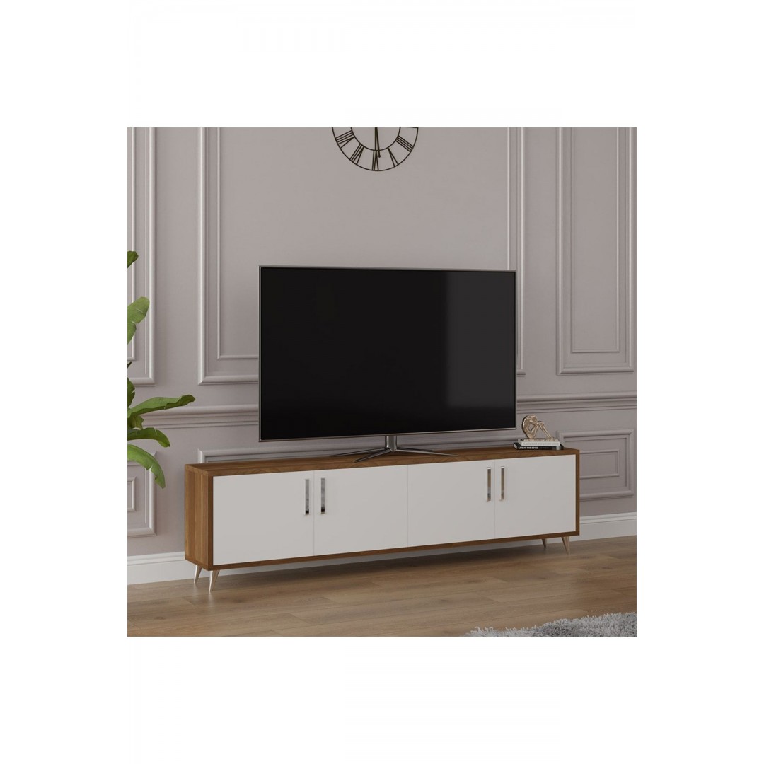 Tv Ünitesi Ceviz &beyaz T-08