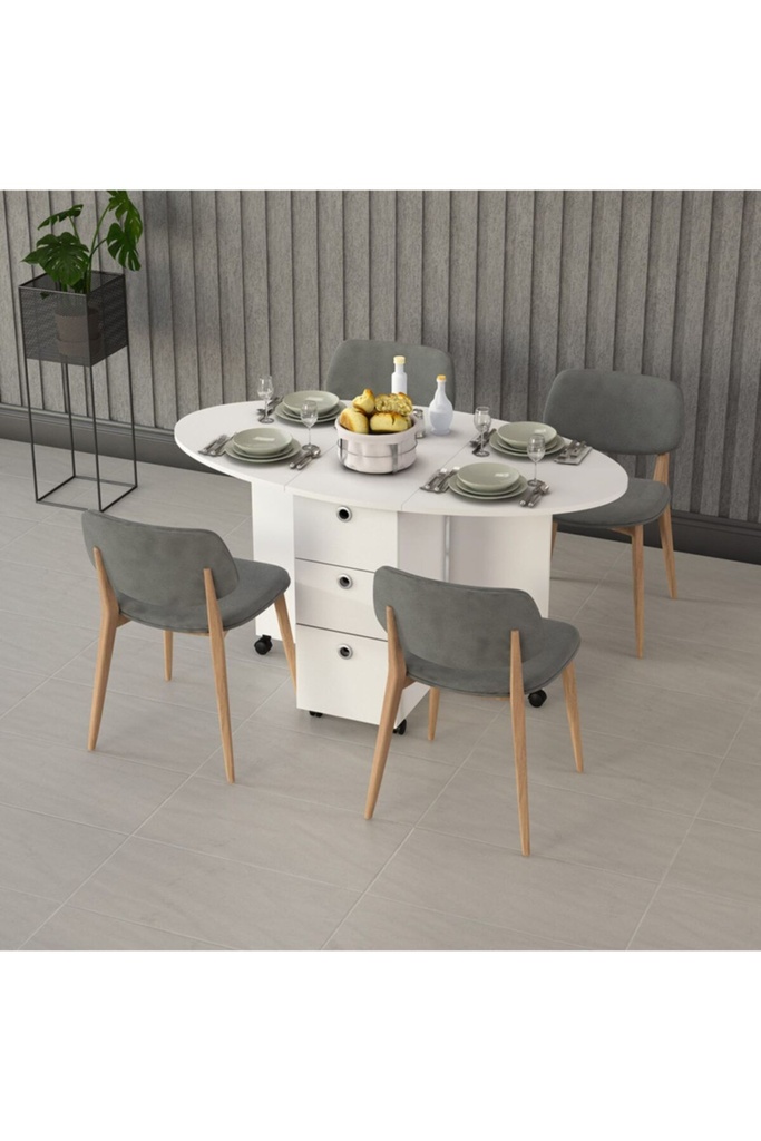 Asra Trend Katlanır Mutfak Masası Km-08