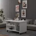 Orta Sehpa Tekerlekli %100 MDFLAM - OS001