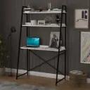 Kitaplıklı Metal Çalışma Masası KÇM-01