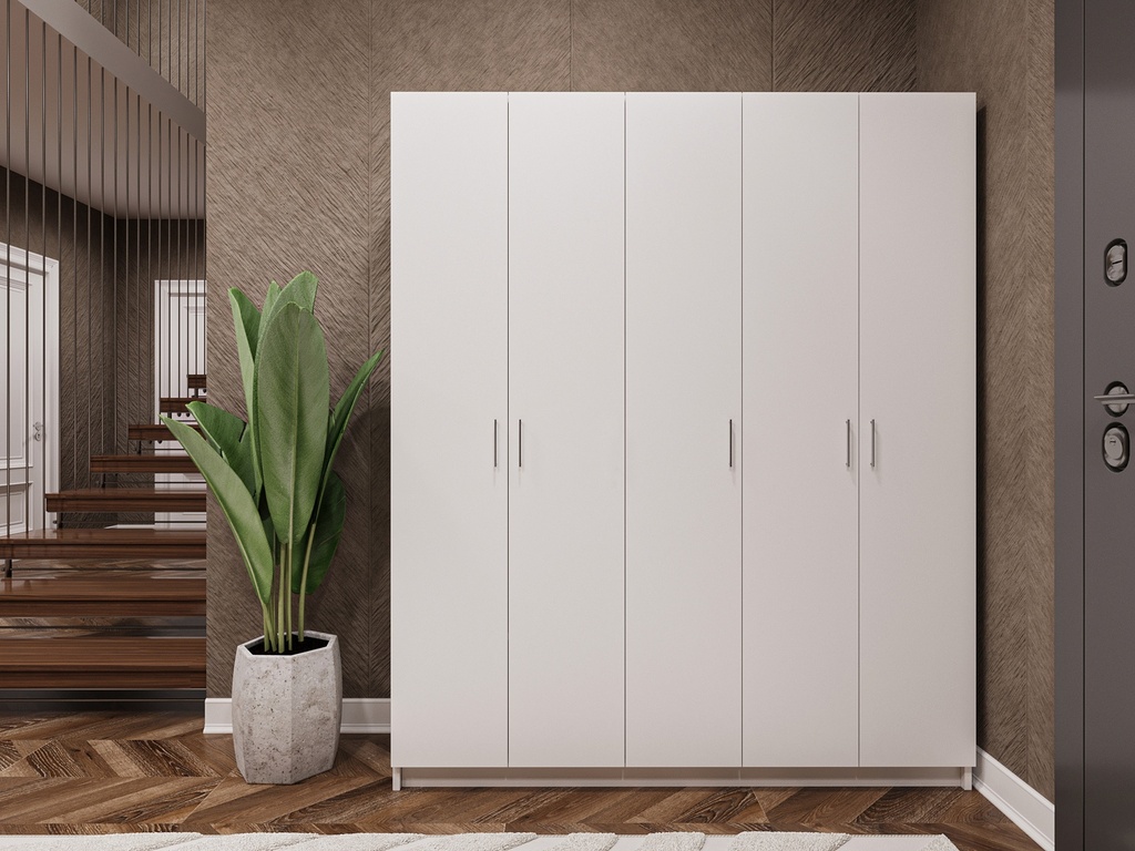 Vestiyer & Portmanto 150 cm %100 MDFLAM V-09