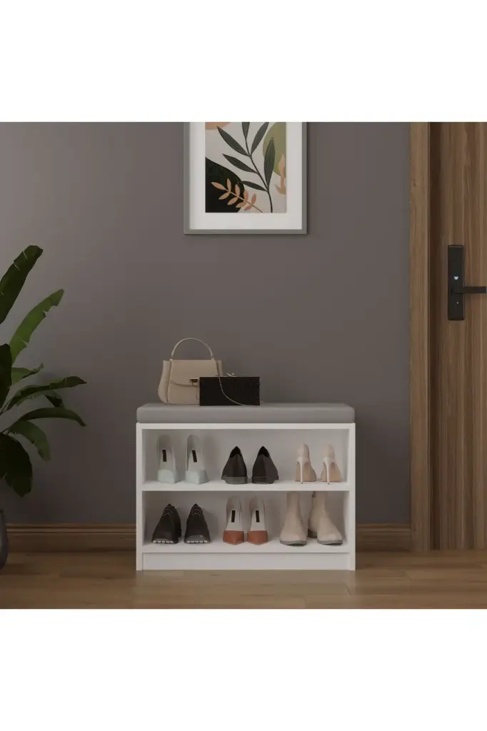 Puflu Ayakkabılık 60 CM (6 Renk) PUF-02