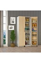 Akça Ağaç Mutfak Kiler Dolabı Mk-15 %100 MDFLAM