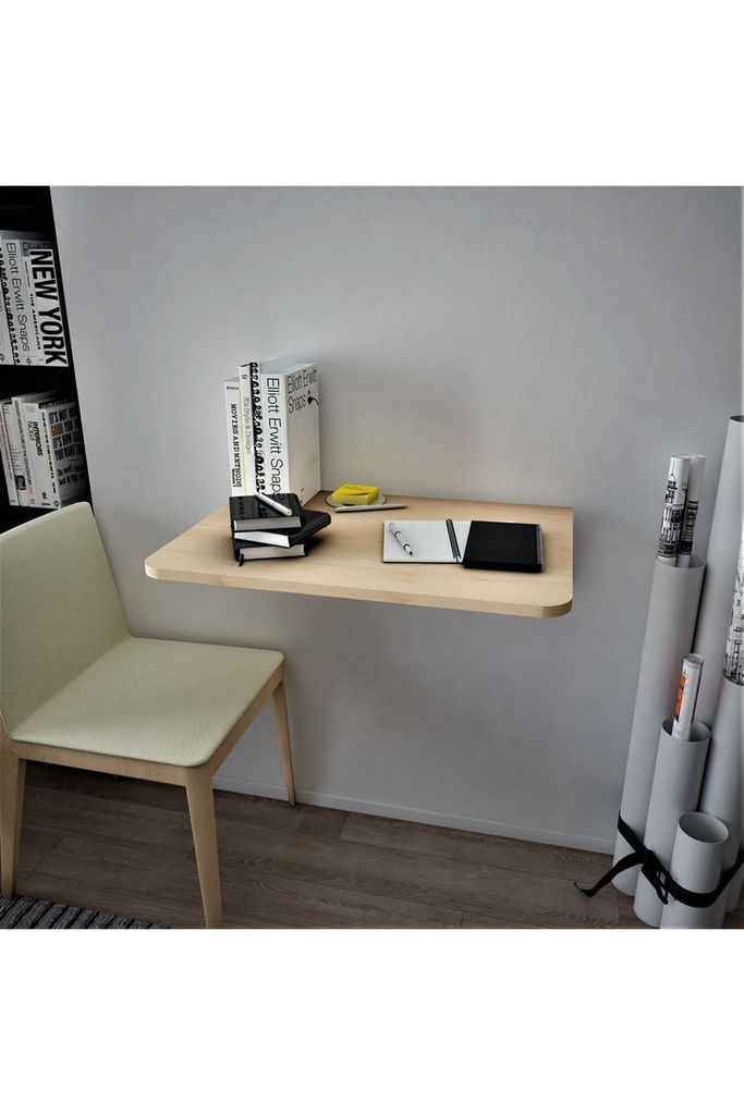 Dmm-16 Duvara Monte Masa Çalışma Yemek Masası Duvardan Açılan Montaj Monteli Masa