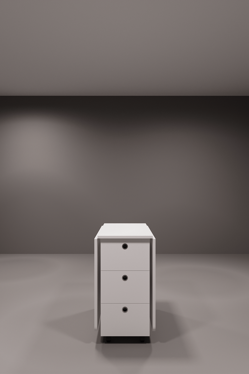 Katlanır Mutfak Yemek Çalışma Masası %100 MDFLAM KM-100