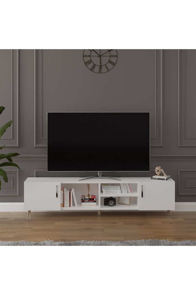 TV Ünitesi Beyaz %100 MDFLAM T-09