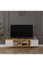 TV Ünitesi Beyaz & Afrika Ceviz 180 CM %100 MDFLAM T-14