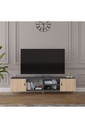 Tv Ünitesi Koyu Gri & Sonoma T-15 