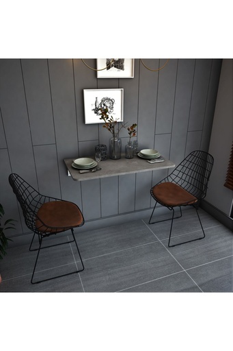 [DMM07] Dmm-07 Duvara Monte Masa Çalışma Yemek Masası Duvardan Açılan Montaj Monteli Masa