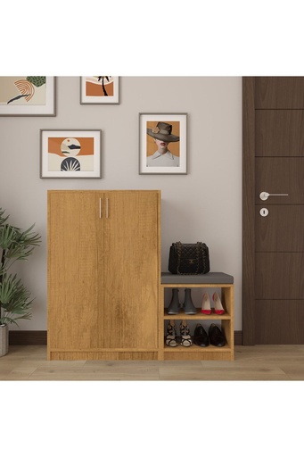 [A25] Puflu İki Kapaklı Petra Ayakkabılık A-25