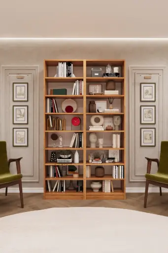 [K13] Petra İki Modüllü Kitaplık K-13