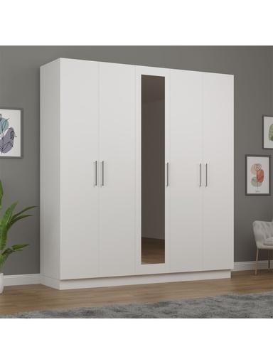 [G04] 5 Kapaklı Gardırop 200cm G-04