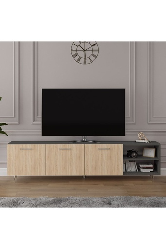 [T24] Tv Ünitesi Gri &yıldız Sonoma T-24 