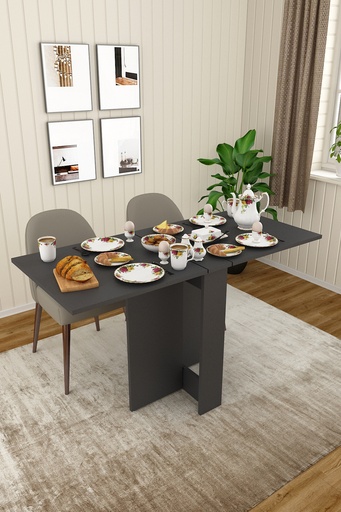 [KM32] Katlanır Mutfak/Yemek/Çalışma Masası %100 MDFLAM KM-32