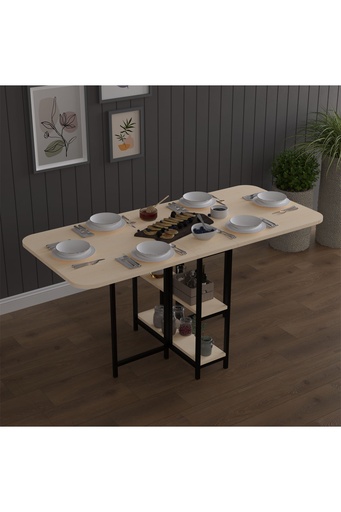 [KM31] Metal Ayaklı Katlanır Mutfak Masası KM-31