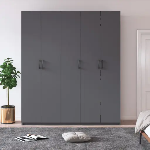 [G09] 5 Kapaklı 150cm Gardırop G-09